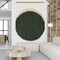 Large Macrame Wall Hanging — Green Boho Decor with Beads, Yarn, and Tassels, Handmade Fiber Art Wall Hanging for Bedroom or Living Room, 39" W x 55" L